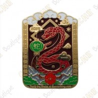 Géocoin "Year of the Wood Snake"